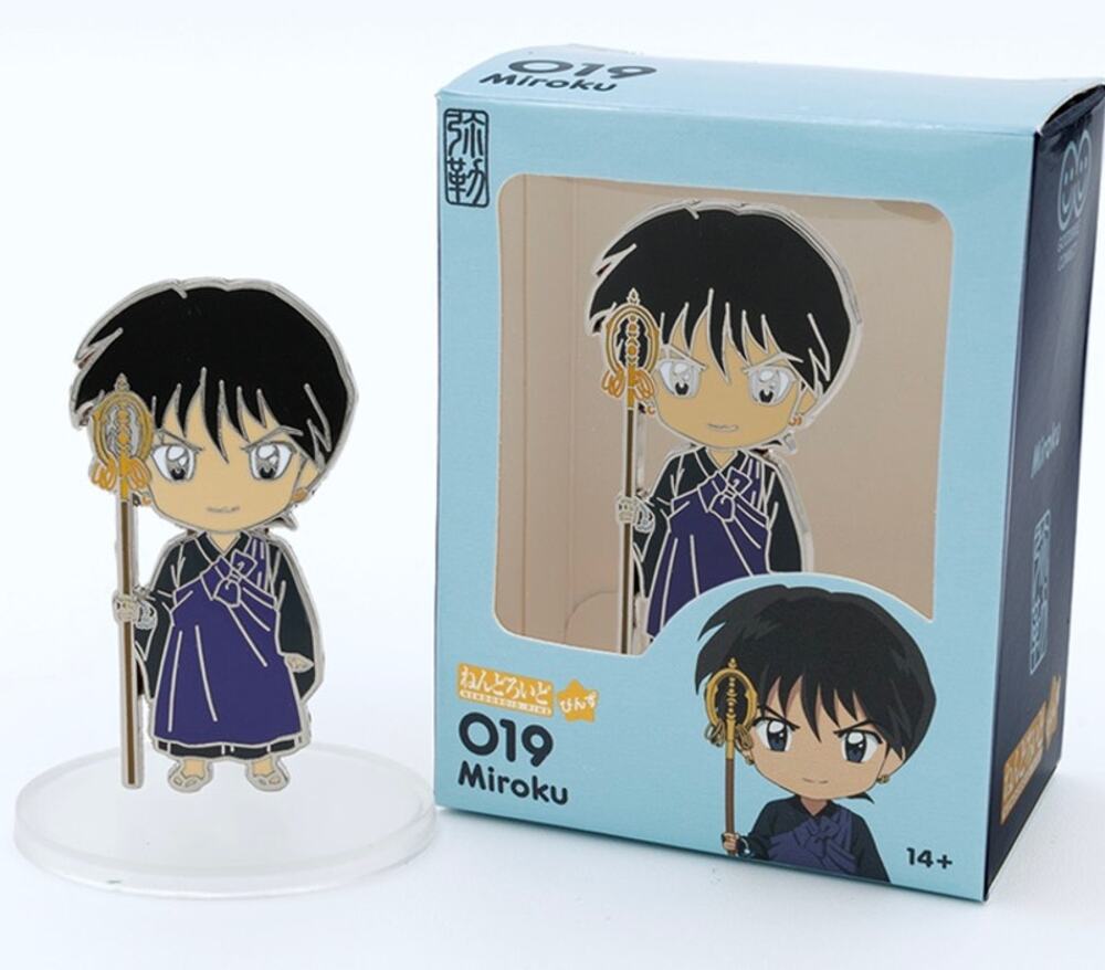 New Sealed MIROKU NENDOROID Pin No. 019 InuYasha Good Smile Company